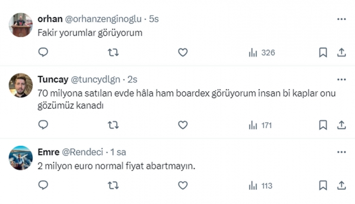 Galatasaray stadını tepeden gören ve 70 milyon TL ye satılan ev sosyal medyayı salladı!