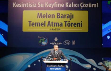 Melen Barajı, dünyanın en büyük içme suyu tedarik barajı olacak!