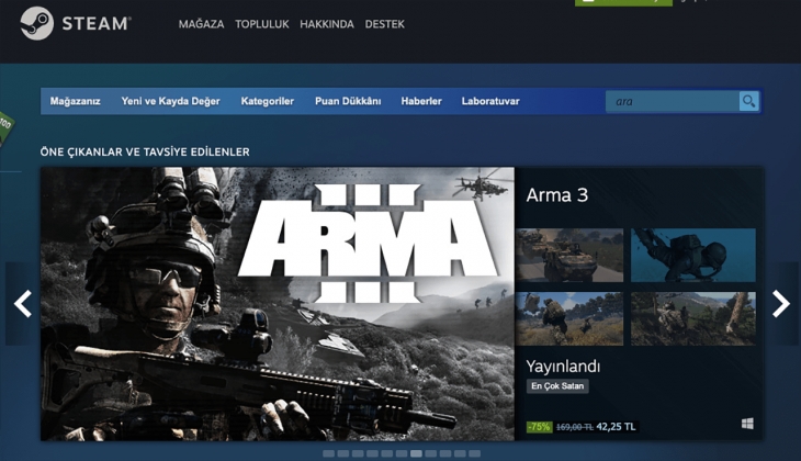 Steam’de indirim! Yüzde 84 e varan indirim fırsatları oyun tutkunlarını bekliyor! İşte 11 Eylül 2022 fiyat listesi
