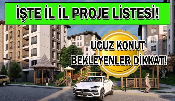 TOKİ'den milyonlara kişiye ucuz 2+1 ve 3+1 ev müjdesi! 3 bin 151 konut satışa çıktı! Hemen başvurun, sakın kaçırmayın!