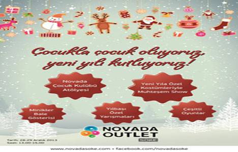 Novada Outlet Söke’de 28-29 Aralık'ta etkinlik düzenleniyor!