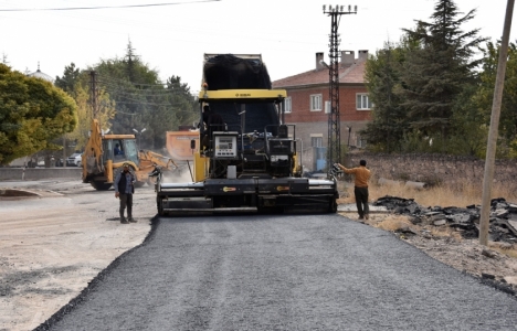 Kocasinan Himmetdede'nin yolları yenileniyor!
