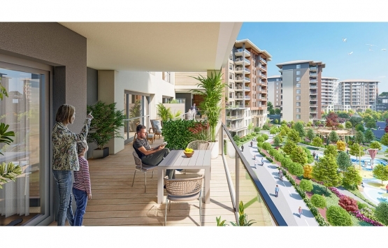 Limonlu Bahçe Konakları nda 2+1 ler sahiplerini bekliyor!