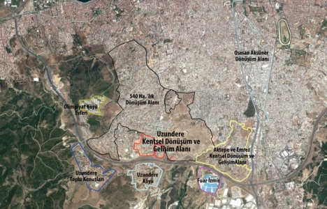 İşte İzmir de devam eden 7 kentsel dönüşüm projesi!