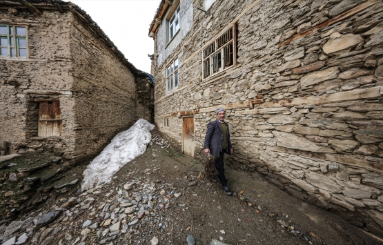 Bitlis Hizan ın ilginç taş evleri!