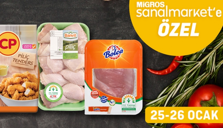 Migros’ta taze piliç, hindi ve yemeye hazır ürünlerde indirimleri kaçırmayın! 25 Ocak 2023 fiyat listesi…