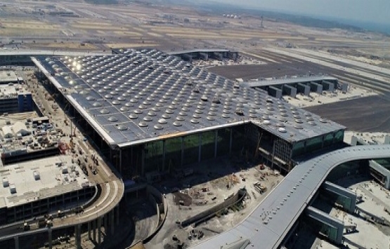 3. havalimanı tarihi sefer öncesi havadan görüntülendi!