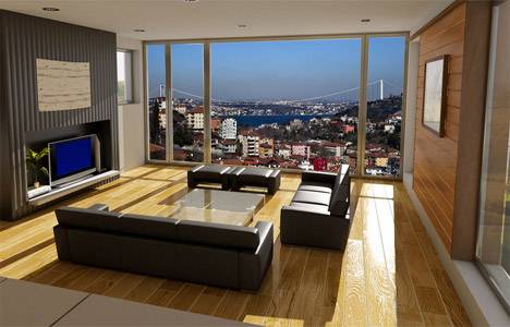 Aktaş Boğaziçi Evleri örnek daire!