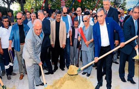 Mersin Çamlıyayla'da Sebil Kanalizasyon İnşaat temeli atıldı!