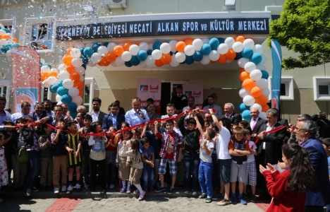 Necati Alkan Spor ve Kültür Tesisi hizmete açıldı!