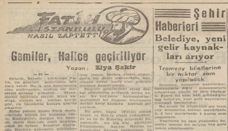 1942 yılında belediye yeni gelir arayışında! Tramvay ücretlerine 3 kuruş zam!