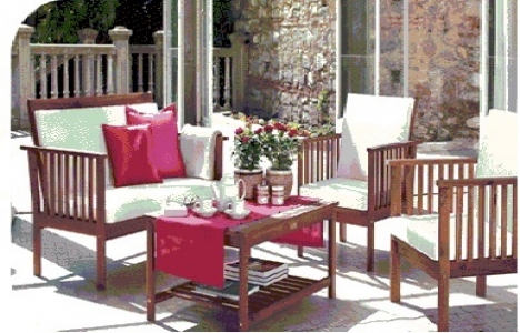 Tekzen Mobilya geri dönüşümlü bahçe mobilyaları üretiyor!