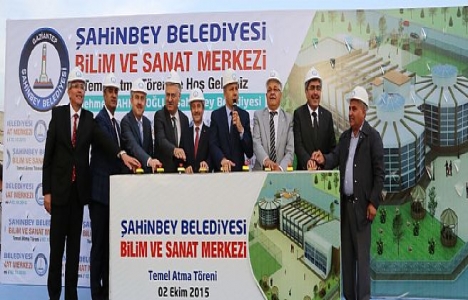 Şahinbey Bilim ve Sanat Okulu’nun temeli atıldı!