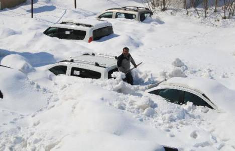 Muş'ta belediye ekipleri yolları açmak için hummalı bir çalışma başlattı!