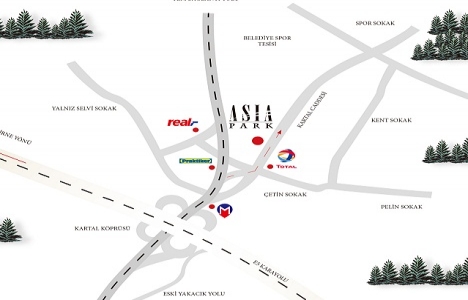 Asia Park Evleri Kartal satış ofisi!