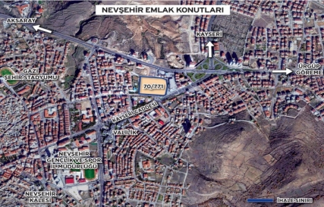 Nevşehir Emlak Konutları inşaat ihalesi 5 Mayıs ta!