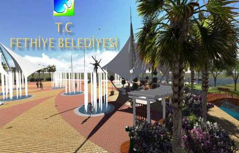 Fethiye'de 84 bin metrekare sazlık alan kurtarılarak park yapıldı!