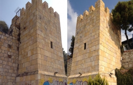 Foça Kalesi restorasyonları görenleri hayrete düşürüyor!