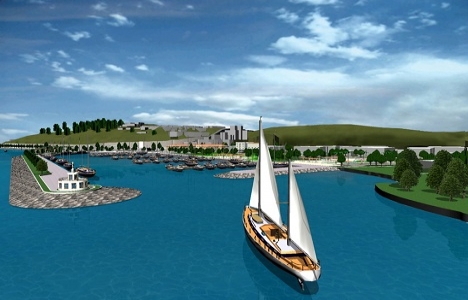 Beykoz Marina projesinin görselleri!