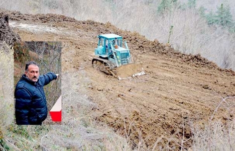 Trabzon Akçaabat'ta atış alanı yapılacak yerdeki çalışmalar tepkiyle karşılandı!