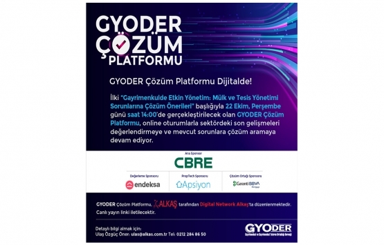 GYODER Çözüm Platformu artık dijitalde!