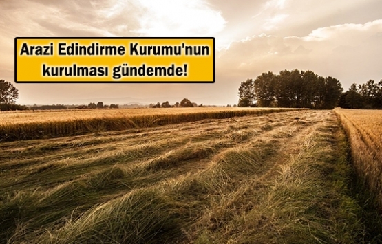 Atıl araziler üretmek isteyene verilecek!