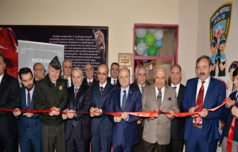 Mersin'de Polis Amca Kütüphaneleri açıldı!