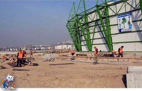 Ankapark dinozor ve dijital oyun çadırları yükseliyor!