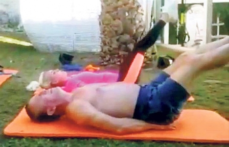 Ali Ağoğlu pilatese başladı!