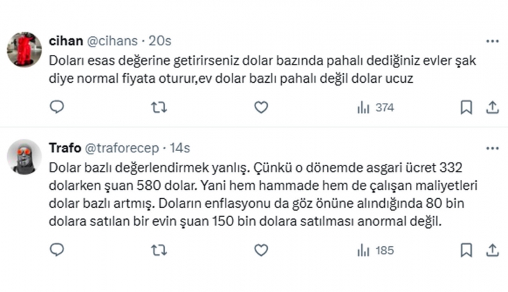 Analistten alıcı yoksa konut sadece bir beton yığınıdır tepkisi: Konut fiyatları dolar bazlı düşmeye mecbur!