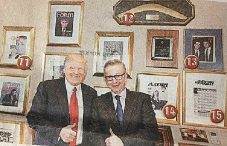 İşte Donald Trump ın ofisindeki eşyaların şifreleri!