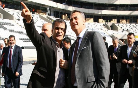 Vodafone Arena zemin çalışmaları