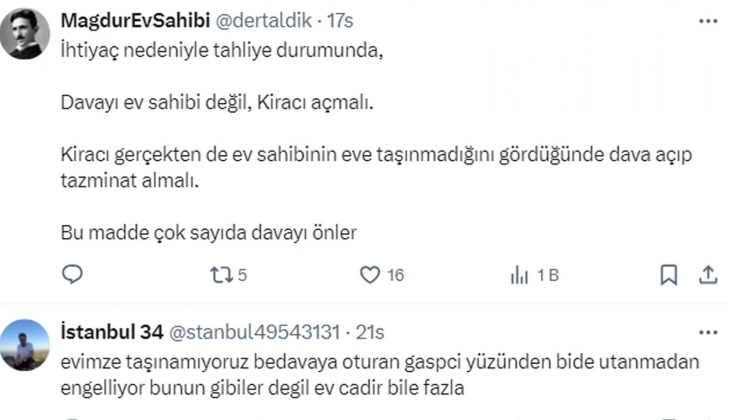 Yüzde 25 zam sınırı kaldırılınca ne olacak? Kira artışları yıllık asgari enflasyon oranında olması kanunlaştırılmalı!