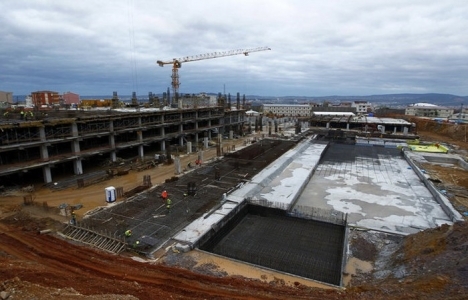 Belçikalı öğrenciler Çamlıca Cami inşaatını gezdi!