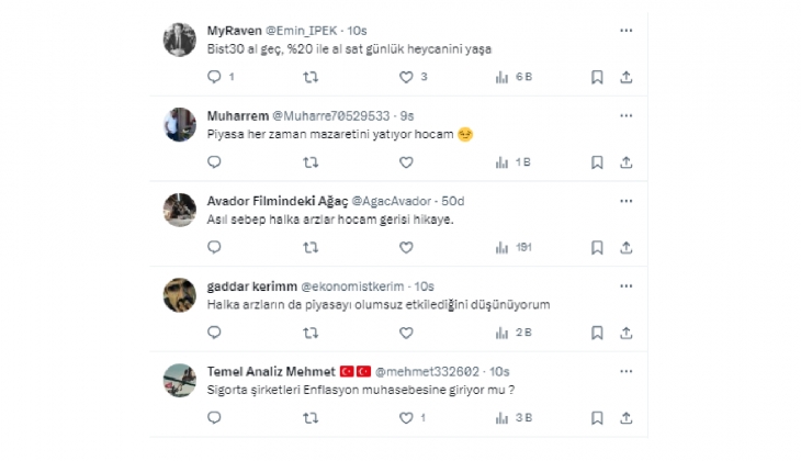 Borsanın tıkanarak aşağı doğru baskı yemesinin nedenleri nedir?