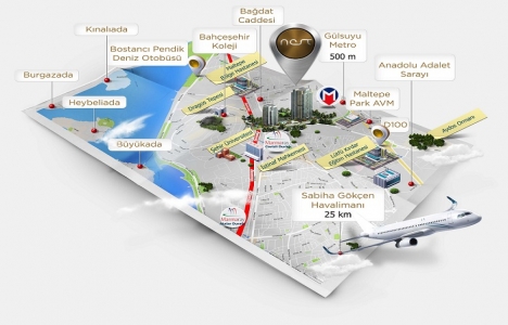 Nest Dragos ta 478 bin TL ye 2+1!