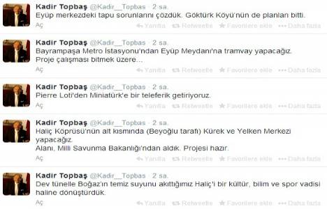 Kadir Topbaş, Eyüp projelerini tanıttı!