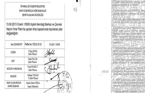 Çekmeköy Alemdağ merkez ve çevresi imar planı 8 Mayıs'ta askıdan indiriliyor!