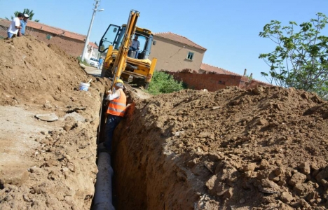 Manisa Salihli'de alt yapı çalışmaları sürüyor!
