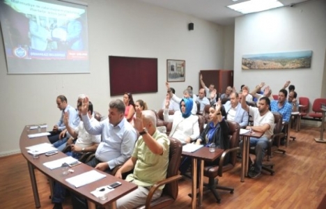 Orhangazi Örnekköy'e şantiye ve iş makinelerinin parkı kurulacak!