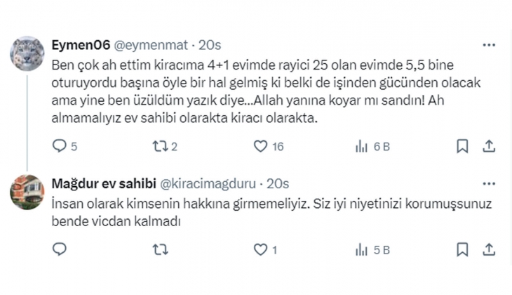 Yüzde 25 zam sınırına takılan ev sahiplerinin mağduriyeti bitmedi: Yan apartmanda kira 55 bin TL, benim aldığım 6.500 TL
