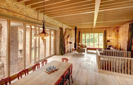 İngiltere deki Astley Kalesi lüks villaya dönüştü!