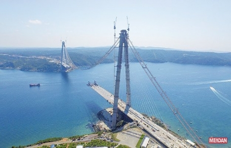 3. Köprü'nün bitimine 648 metre kaldı!