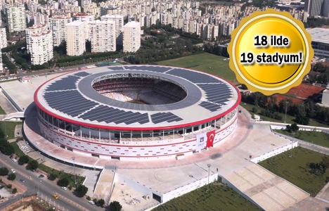 TOKİ stadyum projelerine 1,9 milyar TL yatırım yaptı!