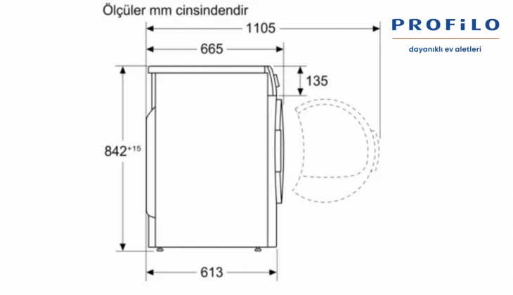 Profilo KM8610HTR ısı pompalı kurutma makinesinin teknik özellikleri neler? En uygun nerede satılıyor?