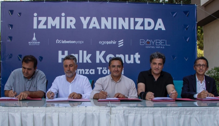 İzmir de Halk Konut 2. Etap için imzalar atıldı!