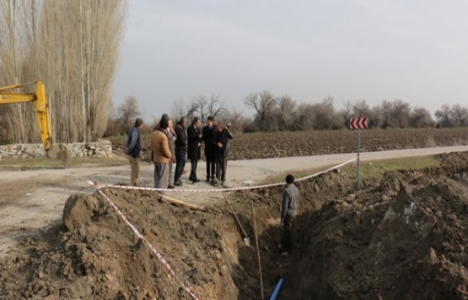 Ereğli'de 60 bin metrelik şebeke hattı döşeniyor!