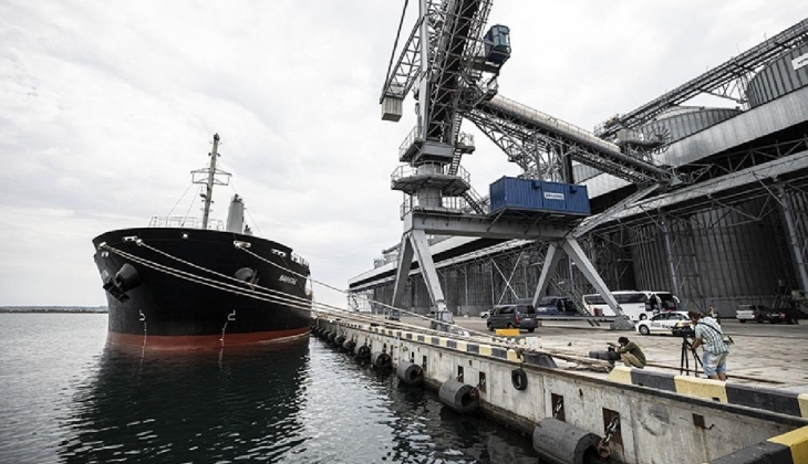 Ukrayna limanlarından taşınan tahıl miktarı açıklandı!
