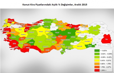 REIDIN 2. El Konutlar Fiyat Endeksleri 2015 Aralık sonuçları!