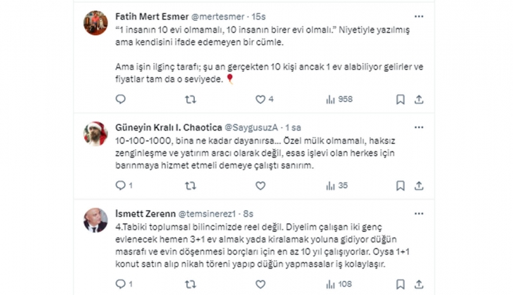 TCMB Başkanı Erkan, 10 insanın bir evi olmalı dedi! Ünlü profesör vatandaşlara sordu: Bu ne demek?